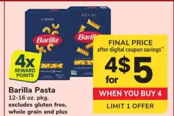 ACME Barilla Pasta offer