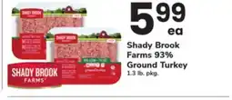 ACME Shady Brook Farms 93% Ground Turkey offer