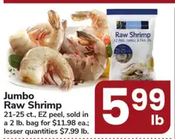 ACME Jumbo Raw Shrimp offer