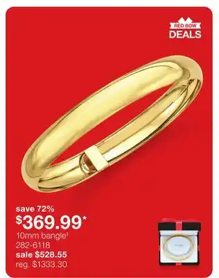 JC Penney 10mm bangle‡ offer