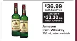 ACME Jameson Irish Whiskey offer