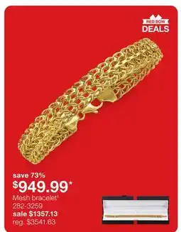 JC Penney Mesh bracelet‡ offer