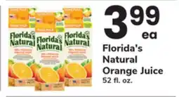 ACME Florida's Natural Orange Juice offer