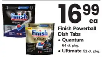 ACME Finish Powerball Dish Tabs, Quantum 64 ct. pkg., Ultimate 52 ct. pkg offer