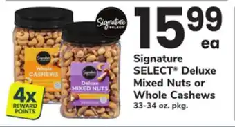 ACME Signature SELECT Deluxe Mixed Nuts or Whole Cashews offer