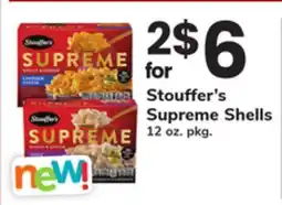 ACME Stouffer's Supreme Shells offer