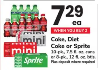 ACME Coke, Diet Coke or Sprite offer