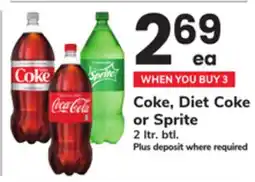 ACME Coke, Diet Coke or Sprite offer