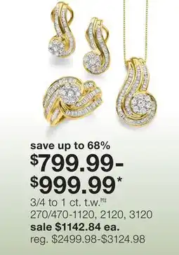 JC Penney 3/4 to 1 ct. t.w.Ħ‡ offer