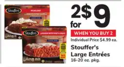 ACME Stouffer's Large Entrées offer