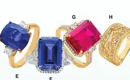 JC Penney Effy lab-created gemstones &/or 1/5 to 3/8 ct. t. w. natural or lab-grown diamond◊ offer