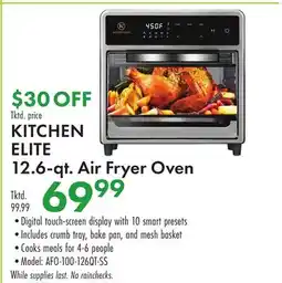 Boscov's KITCHEN ELITE 12.6-qt. Air Fryer Oven offer