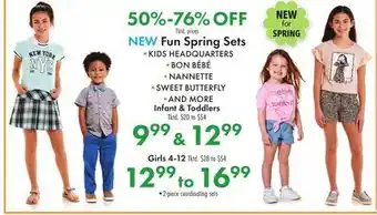 Boscov's Fun Spring Sets offer