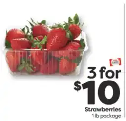 Weis Markets Strawberries offer