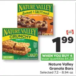 Weis Markets Nature Valley Granola Bars offer