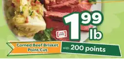 Weis Markets Corned Beef Brisket Point Cut offer