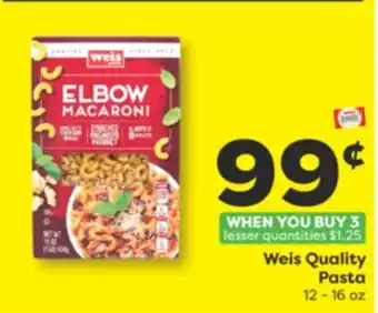 Weis Markets Weis Quality Pasta offer