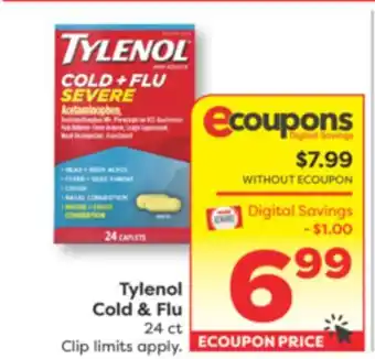 Weis Markets Tylenol Cold & Flu offer