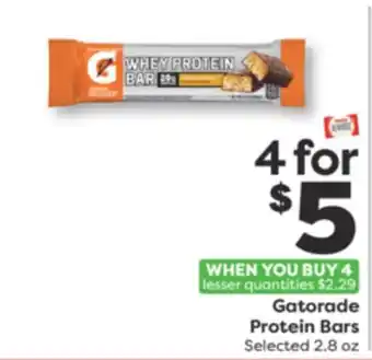 Weis Markets Gatorade Protein Bars offer