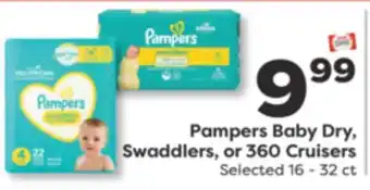 Weis Markets Pampers Baby Dry, Swaddlers, or 360 Cruisers offer