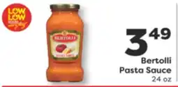 Weis Markets Bertolli Pasta Sauce offer