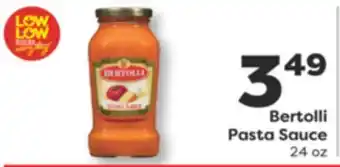 Weis Markets Bertolli Pasta Sauce offer