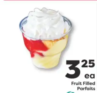 Weis Markets Fruit Filled Parfaits offer