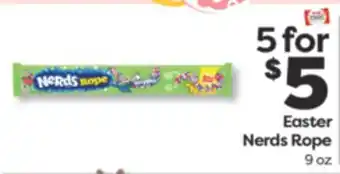 Weis Markets Easter Nerds Rope offer