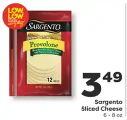 Weis Markets Sargento Sliced Cheese offer