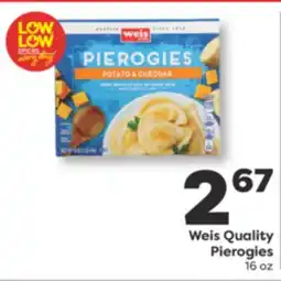 Weis Markets Weis Quality Pierogies offer