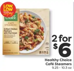 Weis Markets Healthy Choice Café Steamers offer