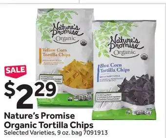 Stop&Shop Nature's Promise Organic Tortilla Chips offer