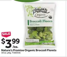 Stop&Shop Nature's Promise Organic Broccoli Florets offer