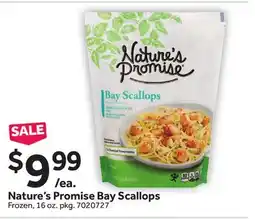 Stop&Shop Nature's Promise Bay Scallops offer