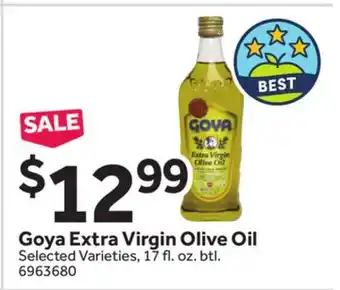 Stop&Shop Goya Extra Virgin Olive Oil offer