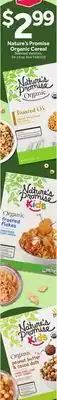 Stop&Shop Nature's Promise Organic Cereal offer