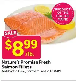 Stop&Shop Nature's Promise Fresh Salmon Fillets offer