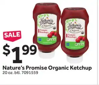 Stop&Shop Nature's Promise Organic Ketchup offer