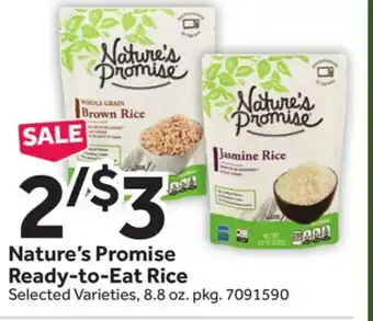 Stop&Shop Nature's Promise Ready-to-Eat Rice offer