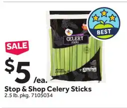 Stop&Shop Celery Sticks offer