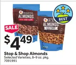 Stop&Shop Stop & Shop Almonds offer