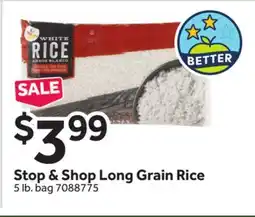 Stop&Shop Stop & Shop Long Grain Rice offer