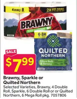 Stop&Shop Brawny, Sparkle or Quilted Northern offer