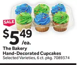 Stop&Shop The Bakery Hand-Decorated Cupcakes offer