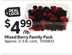 Stop&Shop Mixed Berry Family Pack offer