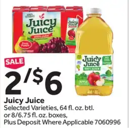 Stop&Shop Juicy Juice offer