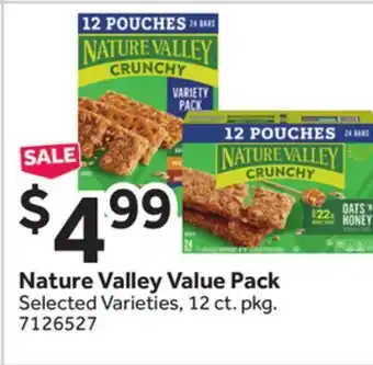 Stop&Shop Nature Valley Value Pack offer