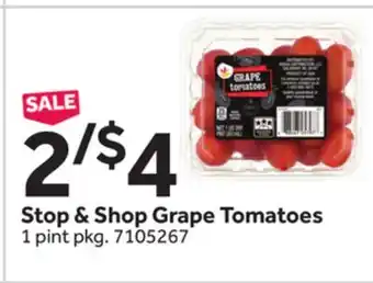 Stop&Shop Stop & Shop Grape Tomatoes offer