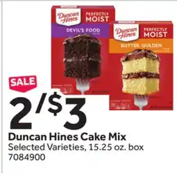 Stop&Shop Duncan Hines Cake Mix offer