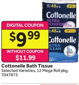 Stop&Shop Cottonelle Bath Tissue offer